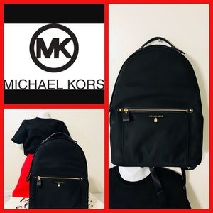 Michael Kors Black Backpack
